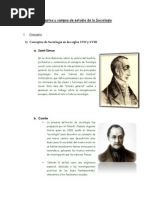 Conceptos y Campos de Estudio de La Sociología