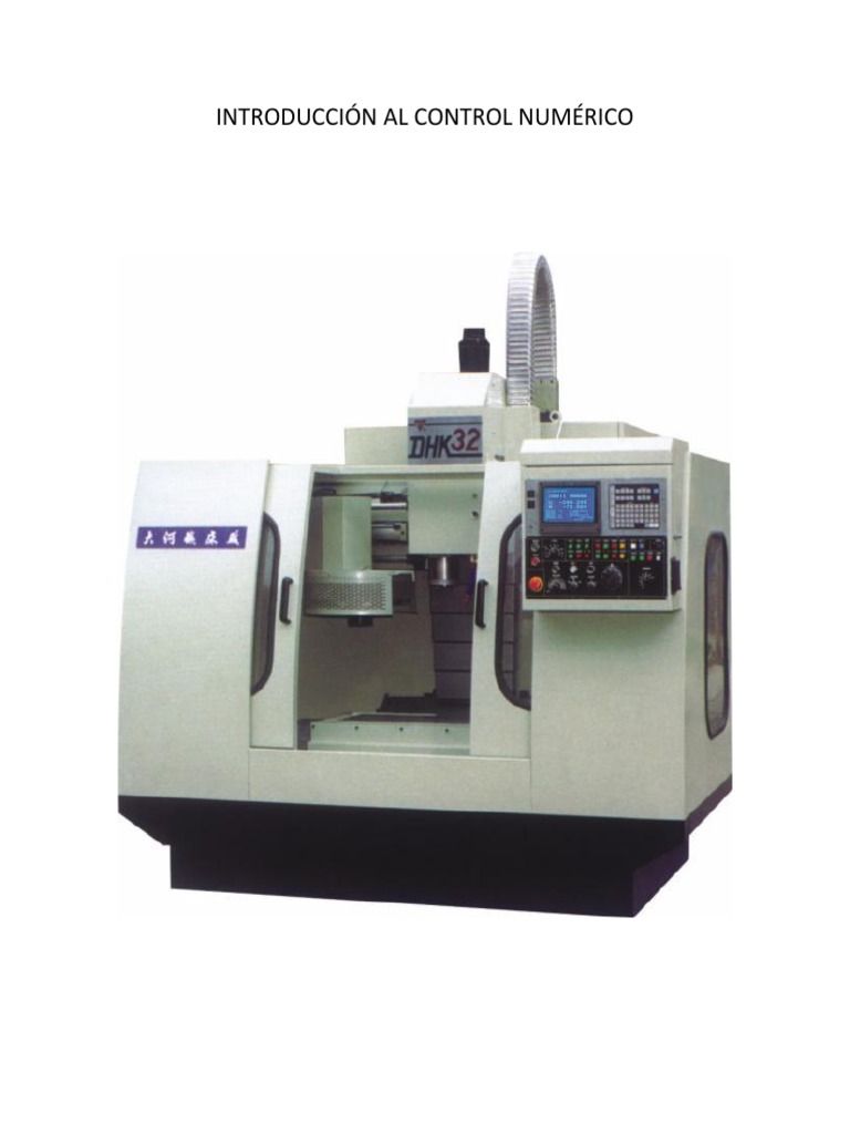 Introducción Al Control Numérico Control numérico Ingeniería