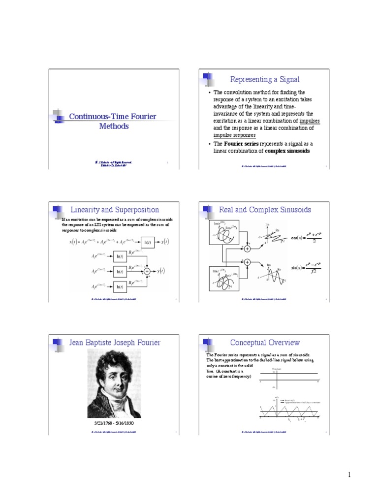 Chapter 6 | PDF | Fourier Transform | Fourier Series