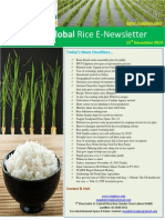 12th November, 2014 Daily Global Rice E-Newsletter by Riceplus Magazine