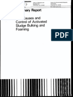 The Causes and Control of Activated Sludge Bulking Anf Forming