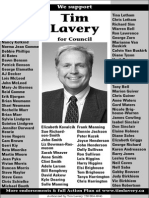 Tim Lavery Endorsements PDF