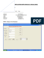 Accessing Database Using Ado DC (Employee Information System) & Report Generation