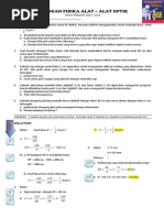Soal Dan Pembahasan Ulangan Fisika Alat Optik