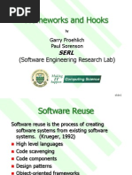 Frameworks and Hooks: (Software Engineering Research Lab)