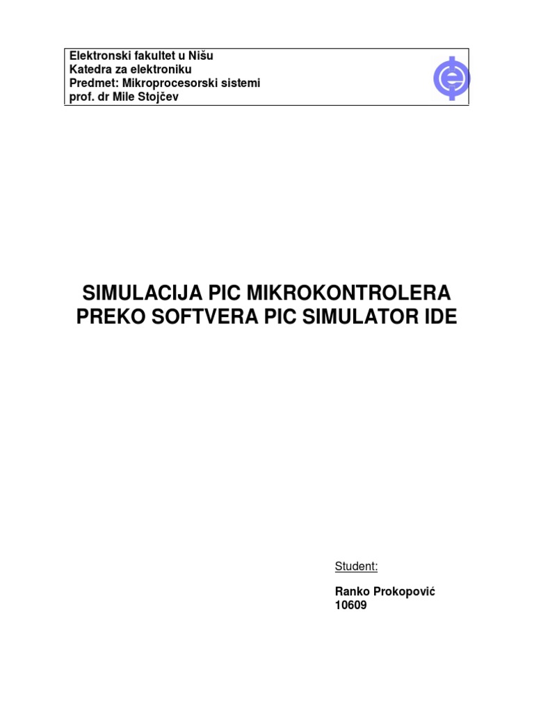 PIC Sim IDE Demo | PDF