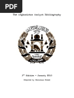 Download Afghanistan Analyst Bibliography 2010 by easterncampaign SN24645194 doc pdf