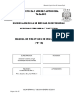 F1116 Manual de Practicas de Inmunologia
