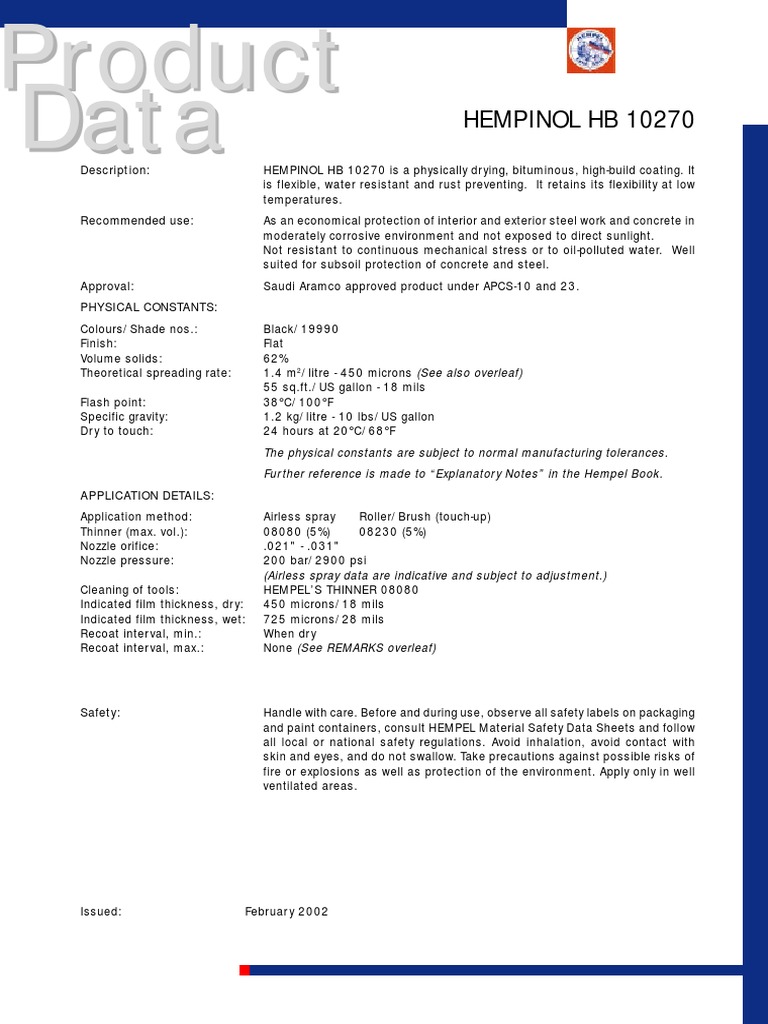 10270 PDF Paint Specification (Technical Standard)