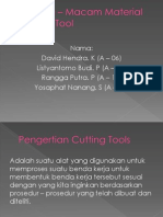 Macam - Macam Material Cutting Tool