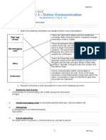 U1l3 Online Communication