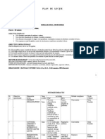 Plan de Lectie - Economie