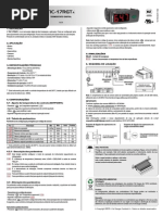 Manual Do Controlador de Temperatura