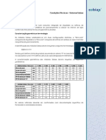 Sistema Cobiax - Condições técnicas