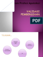 Validasi Pembersihan