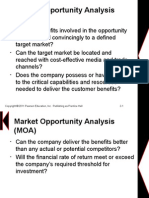 Market Opportunity Analysis (MOA)