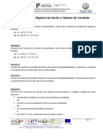 Álgebra de Boole e circuitos lógicos