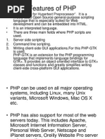 Introduction of php