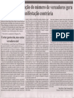Carta aberta à população de Bragança Paulista. Jornal Em Dia, 13 Nov 2014.