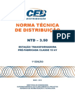 NTD 3.50 - Estacao Transformadora Pre-Fabricada PDF