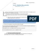 lesson 4 online documents