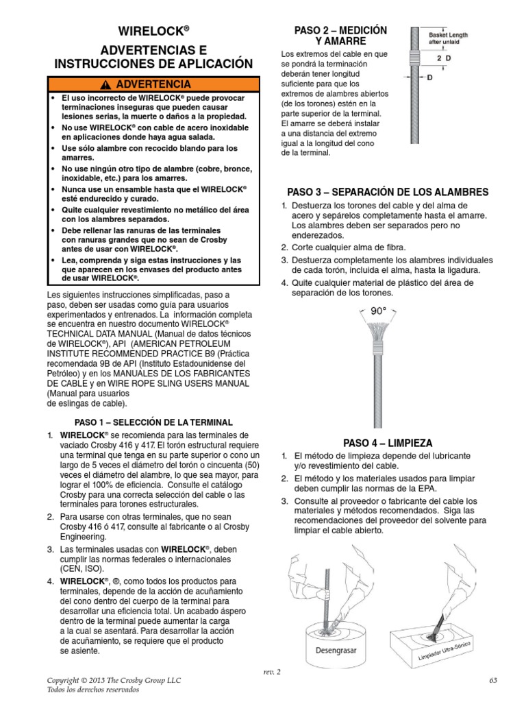 Wire Lock | PDF | Materiales | Química
