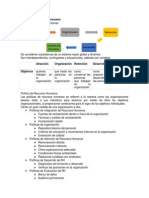 El Área de RH Como Proceso