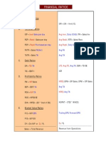 Ratios and Variants