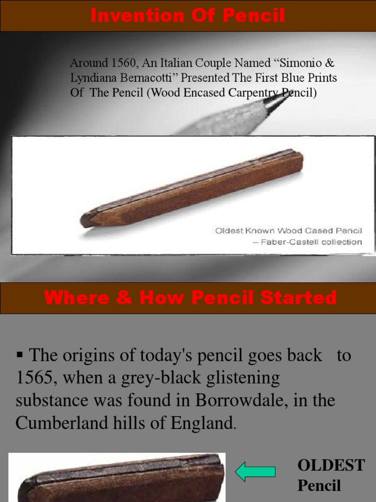 History and Evolution of the Pencil | PDF | Pencil | Graphite