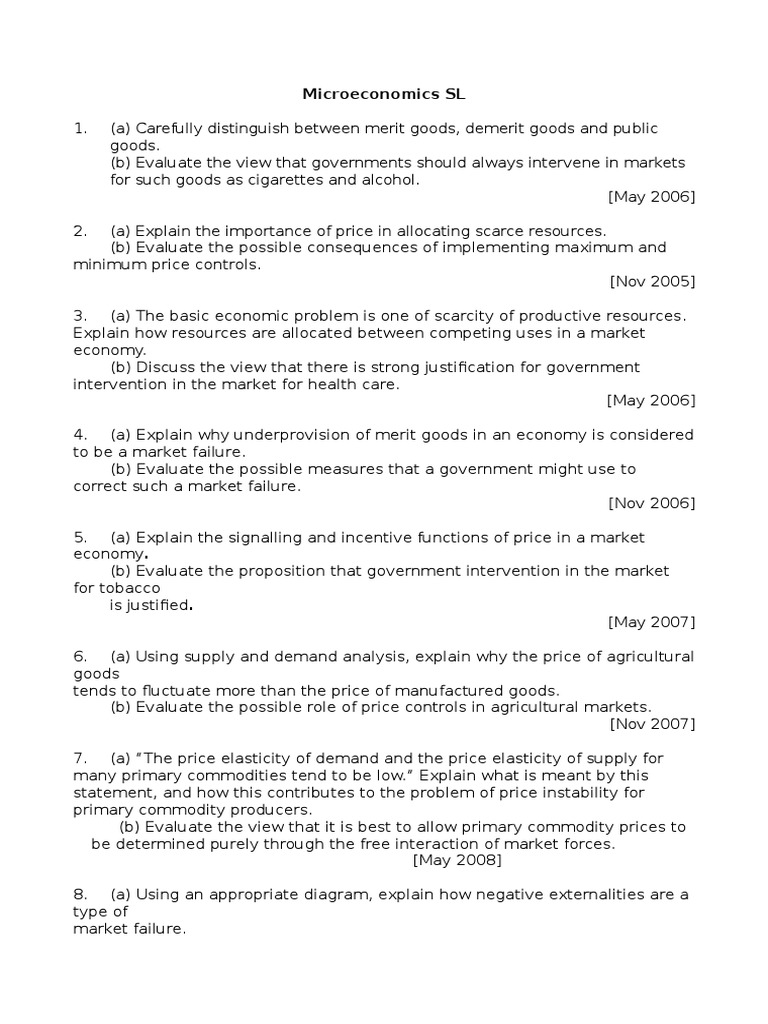 Paper 1 Past Questions MiMacro PDF Inflation Full
