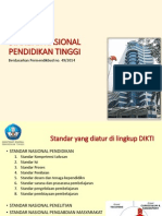 Standar Pendidikan Tinggi 2014ringkas