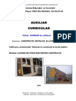 Lucrari de Structuri Pentru Constructii - T. Mahu