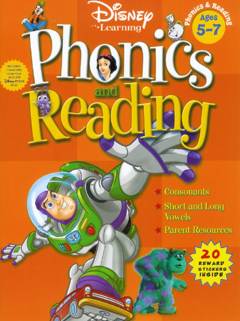Disney Learning Phonics and Reading - 34p | PDF