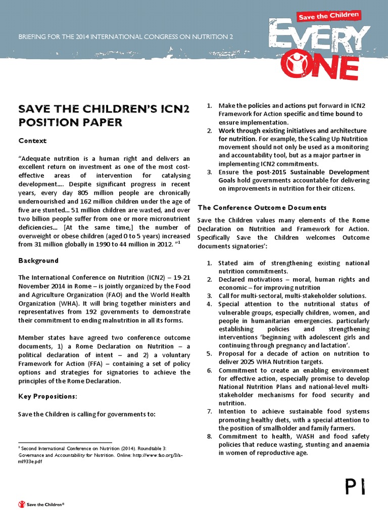 Child nutrition essay picture