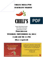 Chili's Flyer Nov 2014