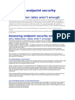 Assessing Endpoint Security Solutions - Why Detection Rates Aren't Enough