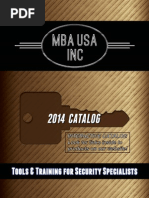 MBA USA 2014 Catalog