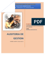 Auditoria de Gestion 