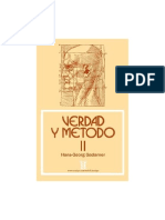Gadamer-Verdad_y_metodo_ii. Libro Piroman Os Subliminales PDF