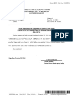 2014 - 10 - 20 - Order Re Pension Claim Priority