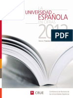 La Universidad Espanola en Cifras