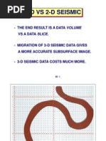 3-d vs 2-d Seismic