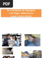 As Concepções de Linguagem