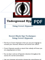 Using Covert Hypnosis