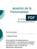 Evaluacioìn drde La Personalidad