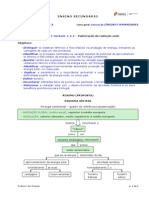 Geografia A 10º ( (Valorização Radiação Solar) - Resumo) (RP)