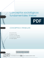 conceptos fundamentales de weber