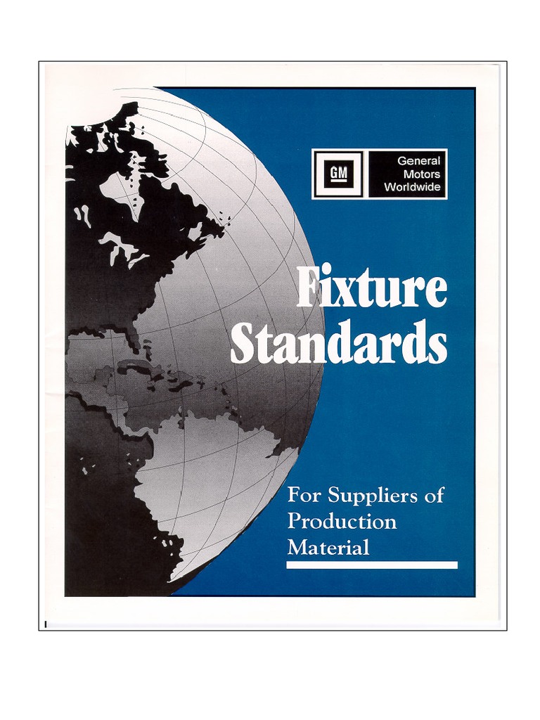 GM Fixture Standards For Suppliers of Production Material | PDF ...
