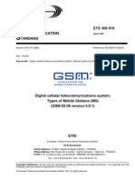 Uropean ETS 300 919 Elecommunication Tandard: Source: ETSI TC-SMG Reference: DE/SMG-010206Q