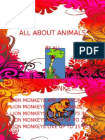 All About Animals: by Ali